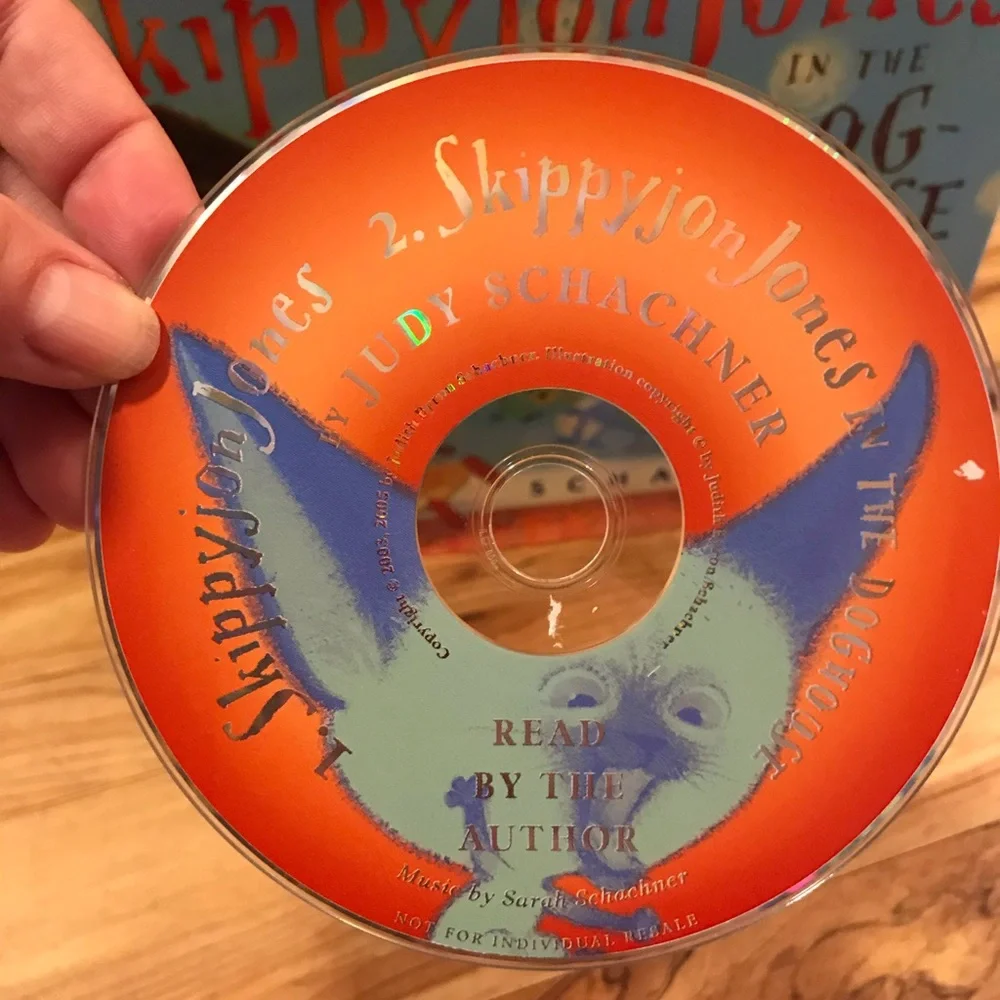Skippyjon Jones in the doghouse book w/ audio of author Schachner reading on CD